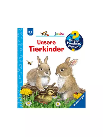 RAVENSBURGER | Libro - Wieso Weshalb Warum Junior - Nuestras crías de animales, volumen 15 | 